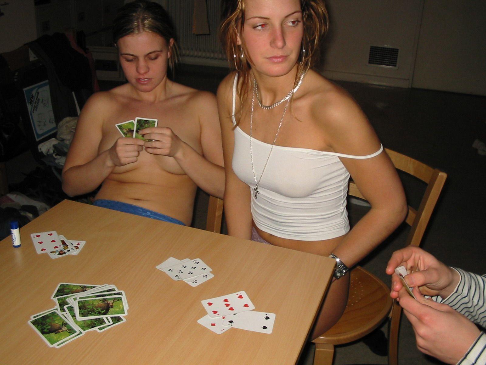 Coed Strip Poker.