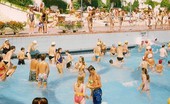 Amazing Tits in Public Pool