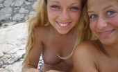 Topless Beach Teens